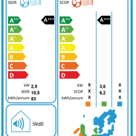 Хиперинверторен климатик Panasonic CS-VZ9SKE/CU-VZ9SKE Heatcharge - Image 2
