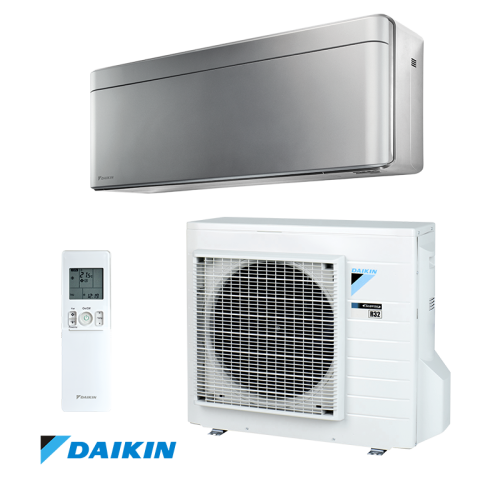 Хиперинверторен климатик Daikin FTXA35CS/RXA35A8 Silver Stylish