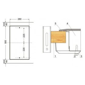 Газов плот за вграждане Hansa BHKS310300 - Image 2