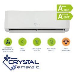 Инверторен климатик Crystal Emerald 25H-UW