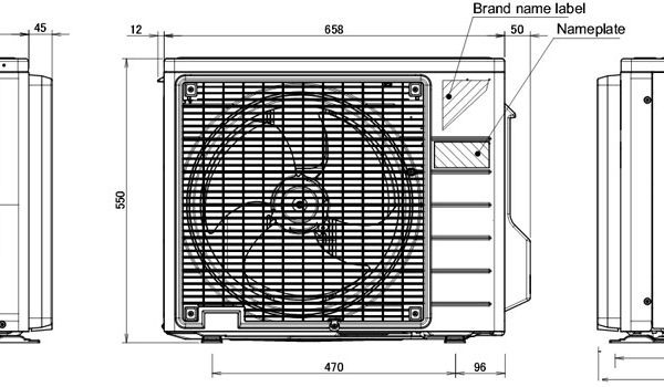 Инверторен климатик Daikin FTXF35E/RXF35E Sensira - Image 6