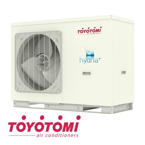 Инверторна термопомпа въздух-вода TOYOTOMI hydria+ THMU R32BWP8/1, моноблок