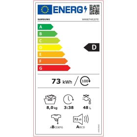 Пералня Samsung WW80T4520TE/LE - Image 2