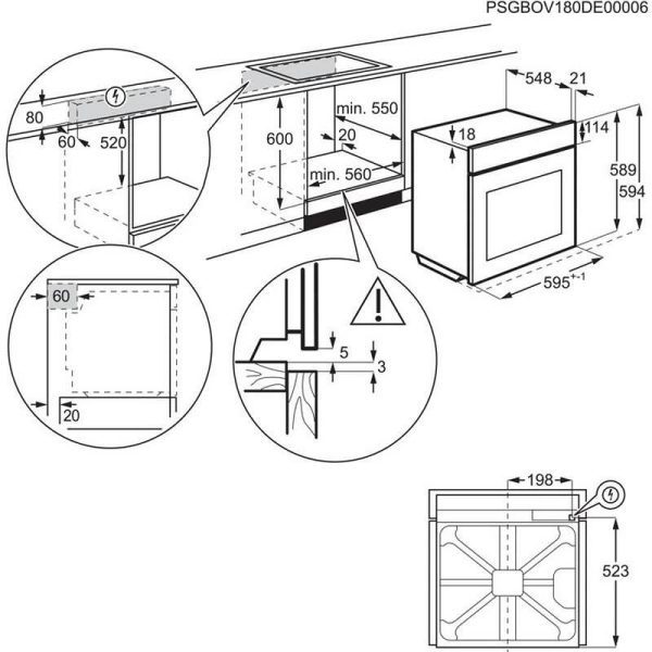Фурна за вграждане Electrolux EOD5C50Z - Image 6