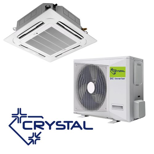 Инверторен климатик, касетъчен тип, CRYSTAL CCR-D36HR4 / COU-D36HR4