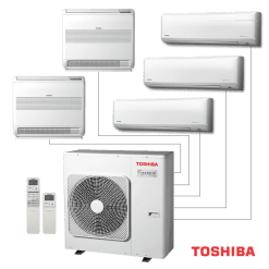 TOSHIBA RAS-5M34G3AVG-E - ВЪНШНО