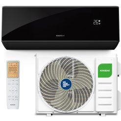 Инверторен стенен климатик KAISAI BLACK PRO HEAT + KRB-09TLHI / KRWB-09TLHO