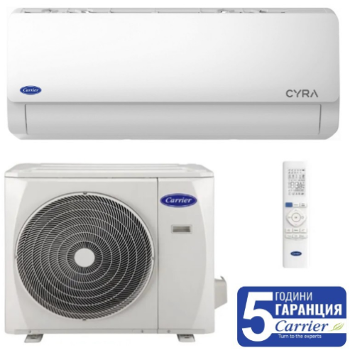 Инверторен климатик Carrier Cyra, 24 000 BTU